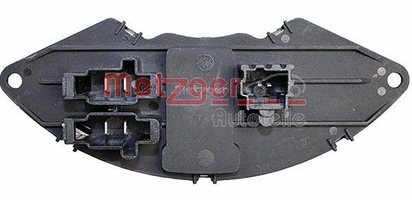 Résistance, pulseur d'air habitacle (Élément de commande, chauffage/ventilation) METZGER ref. 0917254